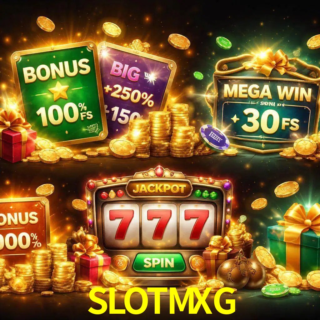 Tipos de bonos SLOTMXG incluyendo recompensas de bienvenida y promociones continuas